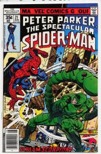 The Spectacular Spider-Man #21 (1978) Spider-Man