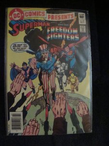 DC Comics Presents #62 Freedom Fighters Gil Kane Cover