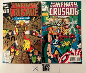 Infinity Crusade Complete Marvel Comics Series # 1 2 3 4 5 6 VF-NM Thanos 16 HH2