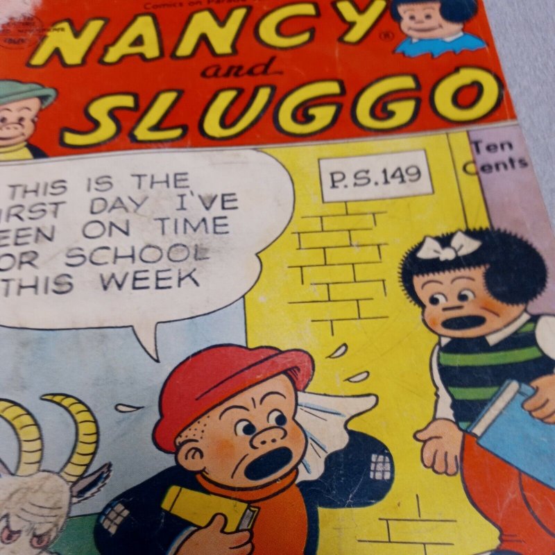 Comics On Parade Nancy And Sluggo # 82 1952 Golden age united features precode