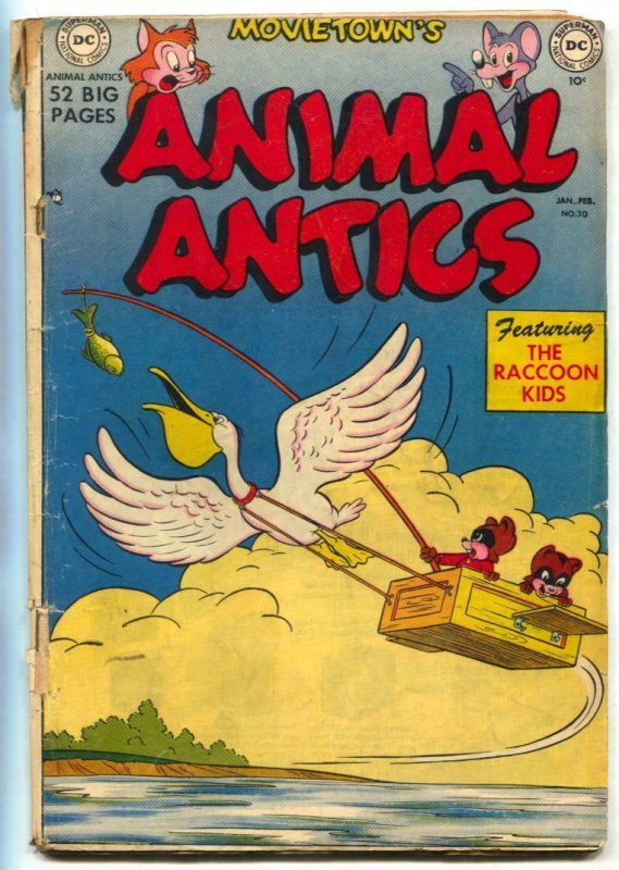 Animal Antics #30 1951-DC comics-RACCOON KIDS- MAYER ART G