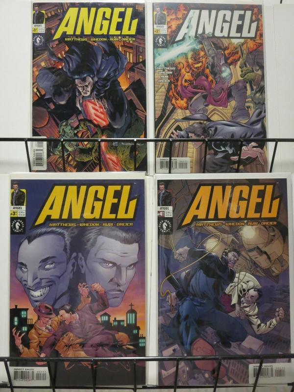 ANGEL (2001 DH) 1A-4A (art cover variants)  COMPLETE!