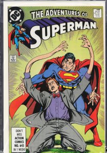 Adventures of Superman #458 Direct Edition (1989) Superman