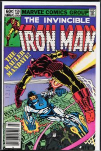 Iron Man #156 (1982) Iron Man