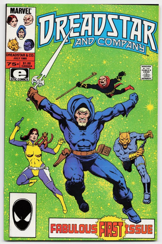 Dreadstar and Company #1 (1985) Dreadstar