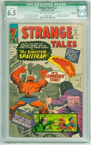 Strange Tales #132 (1965) CGC Qualified 6.5 see desc