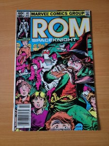 Rom Spaceknight #40 Newsstand Variant ~ VERY FINE VF ~ 1983 Marvel Comics