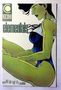 Elementals #14 (1990) Comico Comics 2nd Series Fathom 1st Print Comic Book