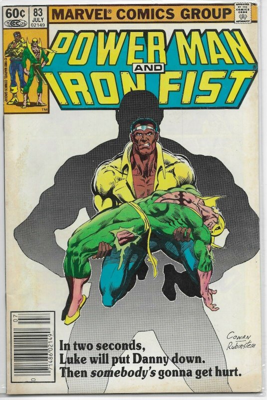 Power Man/Iron Fist #81-99,101-110,117-120,123 Luke Cage comic book lot of 34