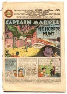 Captain Marvel Adventures #143  1953 - Fawcett  -P - Comic Book