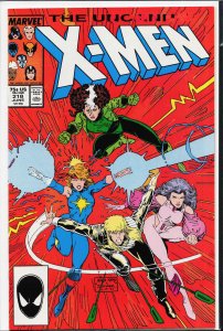 The Uncanny X-Men #218 (1987) X-Men