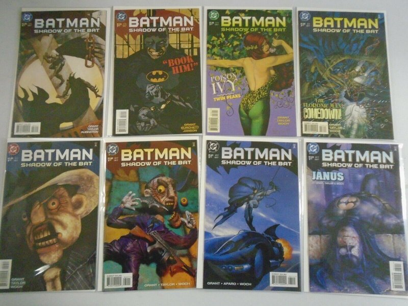 Shadow of the Bat lot 80 different from #1-94 last issue + Annual 8.0 VF (1992-)