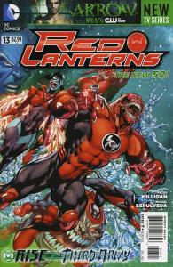 Red Lanterns #13 VF ; DC | New 52 Rise of the Third Army