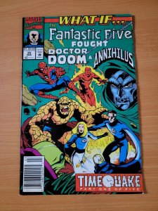 What If...? #35 Newsstand Variant ~ VF - NEAR MINT NM ~ 1992 Marvel Comics