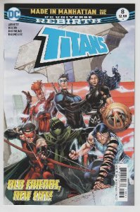 TITANS (2016 DC) #8 CVR A BRETT BOOTH