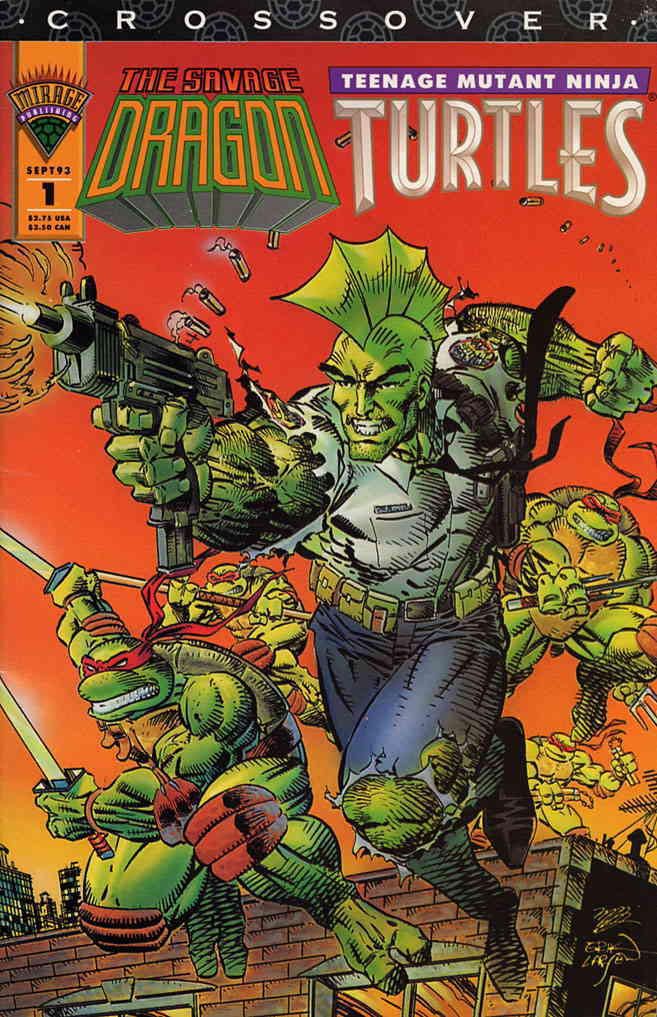 Savage Dragon/Teenage Mutant Ninja Turtles Crossover 1 VF ; Mirage