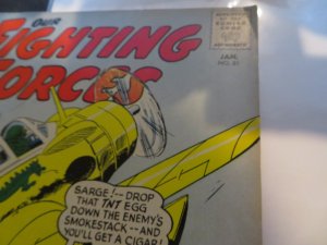 Our Fighting Forces #81 VG+ 4.5 Comic Book (1964)