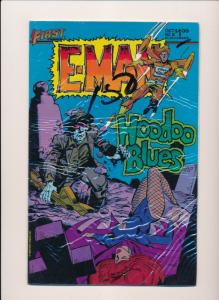 FIRST Comics HUGE LOT!  E-MAN #1-12,14-17,19,21,23-25 VF+ (HX852) 