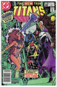 The New Teen Titans #23 Newsstand Edition (1982)