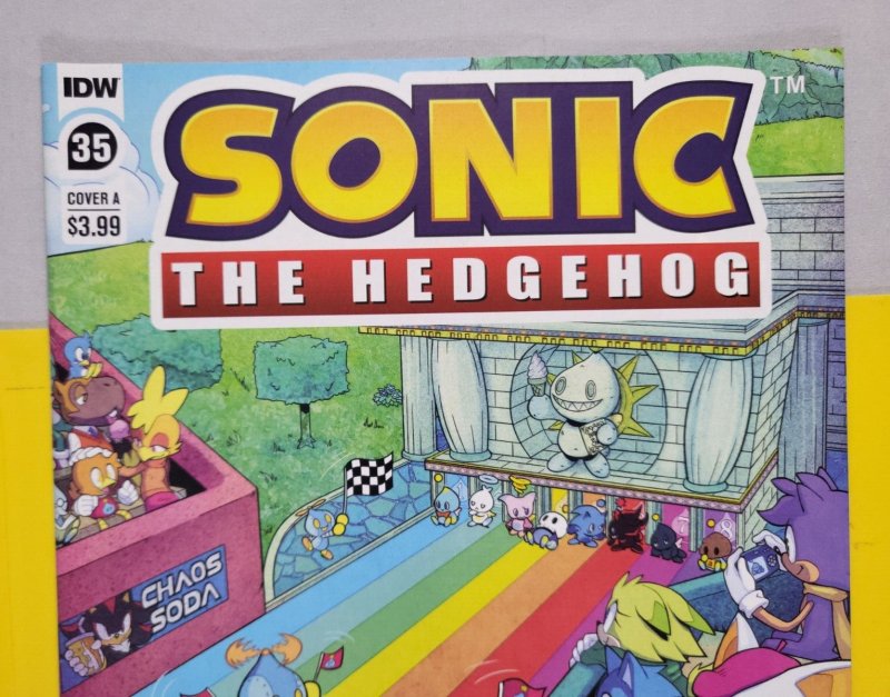 Sonic the Hedgehog #35 Cover A 2020 IDW Publishing