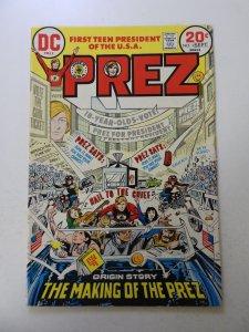 Prez #1 (1973) FN+ condition
