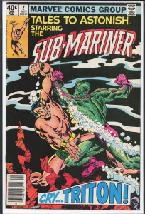Tales to Astonish #2 (1980) Namor the Sub-Mariner