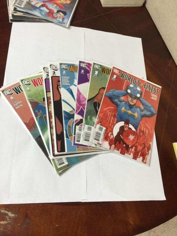 Worlds Finest 1-4 And Alternative Cover 1-4 Set Nm/M 8 Total