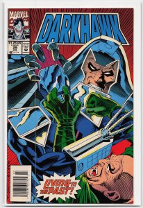 Darkhawk #29 Newsstand Edition (1993) Darkhawk