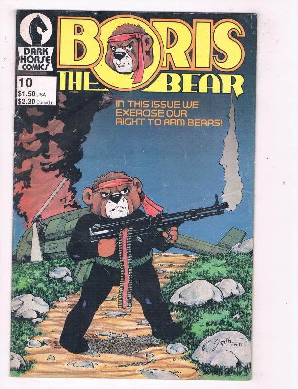 Boris the Bear (1986 Dark Horse) #10 Comic Book Wacky Squirrel Hypno-Twist HH3