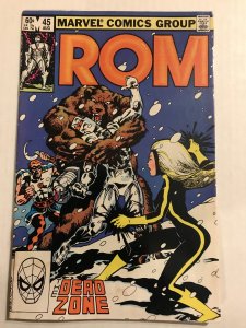 Rom #45 : Marvel 8/83 VG; Soviet Super Soldiers, USSR
