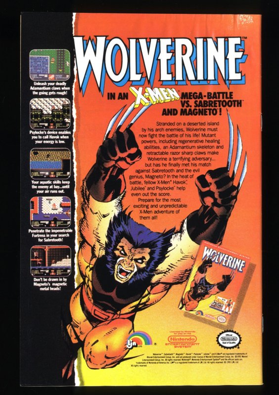 Uncanny X-Men #282 FN/VF 7.0 1st Bishop!