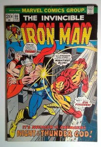 Iron Man #66 (1974) Marvel 6.5 FN+ Comic Book