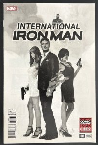 International Iron Man 1 May 2016 NM-Marvel 1st Print C2E2 Chicago Expo Variant