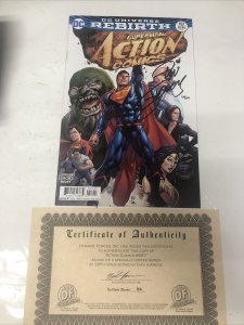 Action Comics # 957 (2016)  Signed Dan Jurgens • DC Comics • Zircher • Morey