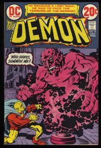 Demon #10 NM 9.4  Etrigan vs. Asmodon! Jack Kirby Cover Art!