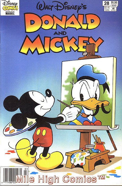 DONALD & MICKEY (1993 Series) #28 MARVEL Fine Comics Book