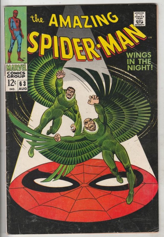 Amazing Spider-Man #63 (Aug-68) VG/FN Mid-Grade Spider-Man