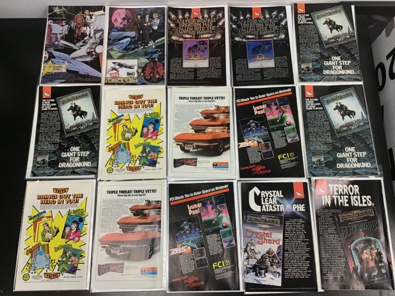 15PC MISCELLANEOUS STAR TREK LOT (9.0) 1987-1988