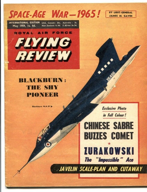 Royal Air Force Flying Review May 1959- Zurakowski