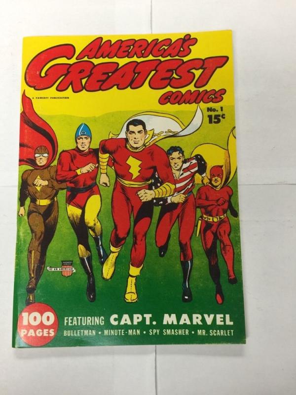 Special Edition Reprints Flashback Comics 25 America's Greatest 1 Very Fine Vf 8