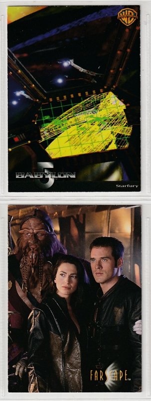 Farscape Series 2 /Babylon  5 Trading Cards