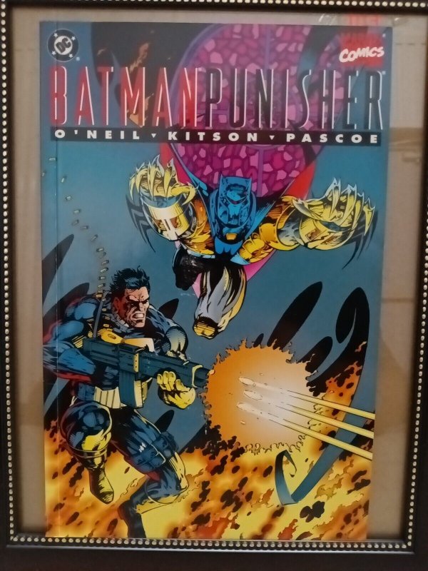 1994 DC & MARVEL Comics BATMAN PUNISHER Lake Of FIre - 1st Print - TPB -  P04