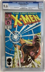 Uncanny X-Men #221 - CGC 9.6 - Marvel - 1987 - First appearance of Mr. Sinister!