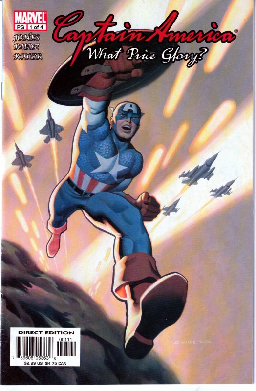 Captain America–What Price Glory#1,2,3,4  Cap vs A Las Vegas Mob !