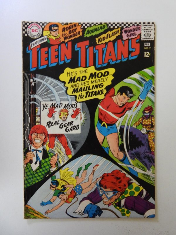 Teen Titans #7 (1967) FN- condition