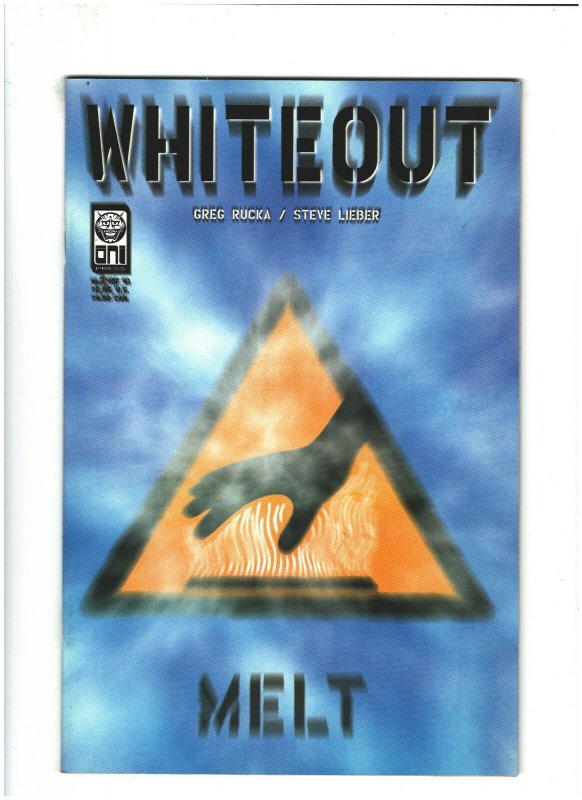 Whiteout: Melt #3 FN/VF 7.0 Oni Press 1999 Greg Rucka