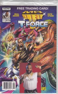 Mr. T and the T-Force #2 (Newsstand) (with card) VF/NM ; Now | Neal Adams