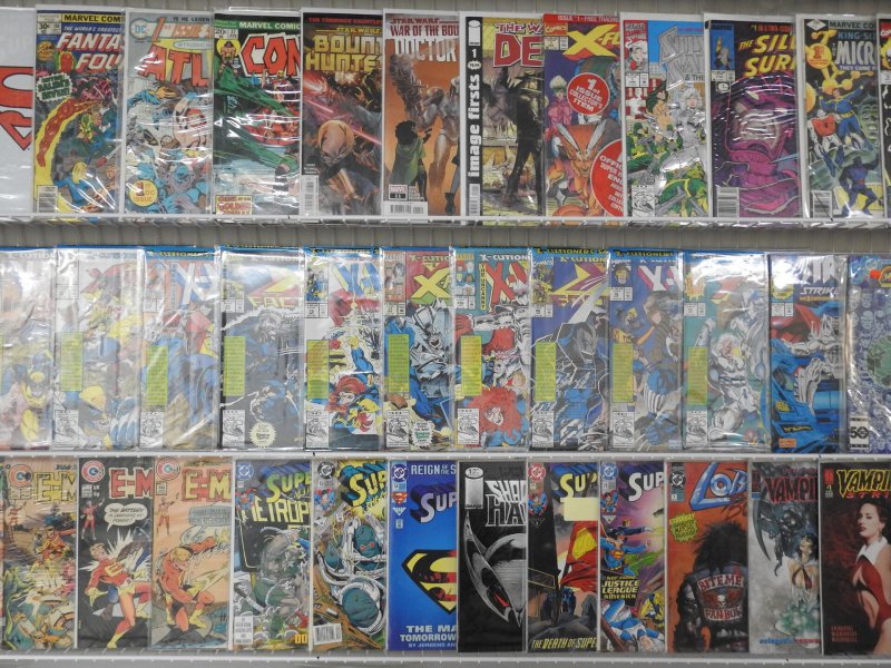 Huge Lot 160+ Comics W/ Swamp Thing, X-Men, Dr. Strange+ Avg VF- Condition!