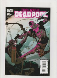 Deadpool #10 VF/NM 9.0 Marvel Comics 2009 Wade Wilson vs. Hawkeye, Dark Reign