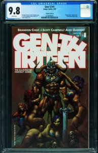 Gen 13 #1 1995 CGC 9.8-Variant D Barbari-Gen cover-2036868002